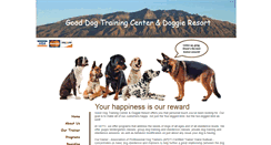 Desktop Screenshot of gooddogtraining.com